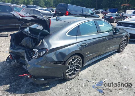 2022 Hyundai Sonata N Line from USA, damaged, VIN KMHL14JC3NA226296